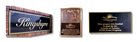 Dedication & Memorial Plaques